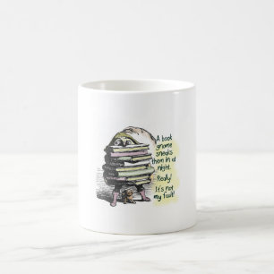 Blame it on the Book Gnome Coffee Mug