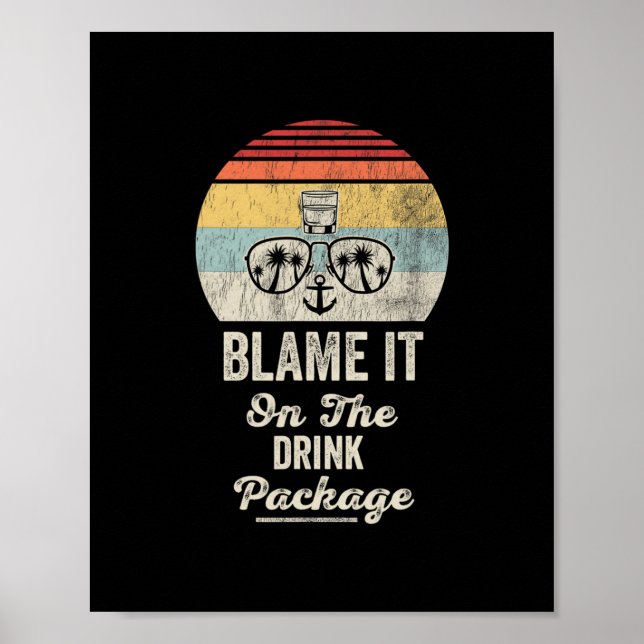 Blame It On The Drink Package 4  Poster (Front)
