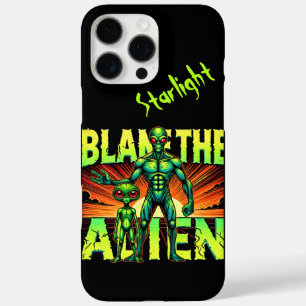 Blame the Alien in a Mystical Forest Setting iPhone 16 Pro Max Case