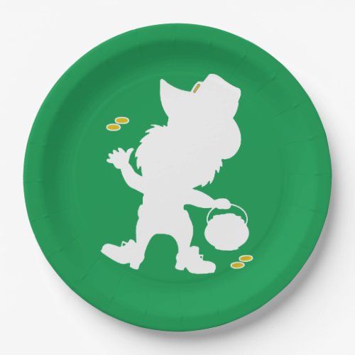 Blame The Leprechaun SPD Party Paper Plates