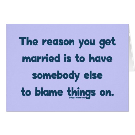 Blame Things On Cards (Front Horizontal)