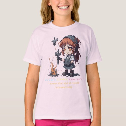 Blamith_chan Cotton Candy Friends T_Shirt