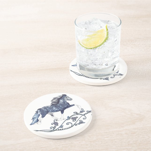 Blámóða Drink Coaster (Side)