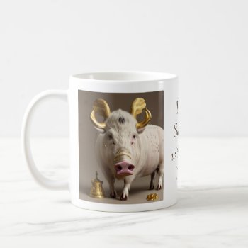 Blanc Sanglier With Some Bling Mug by HDKingsbury at Zazzle