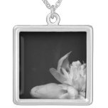 Blanc Silver Plated Necklace at Zazzle