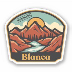 Blanca, Colorado Sticker