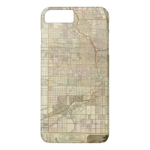 Blanchard's guide map of Chicago iPhone 8 Plus/7 Plus Case