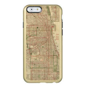 Blanchard's map of Chicago Incipio Feather Shine iPhone 6 Case