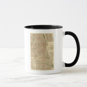 Blanchard's map of Chicago Mug
