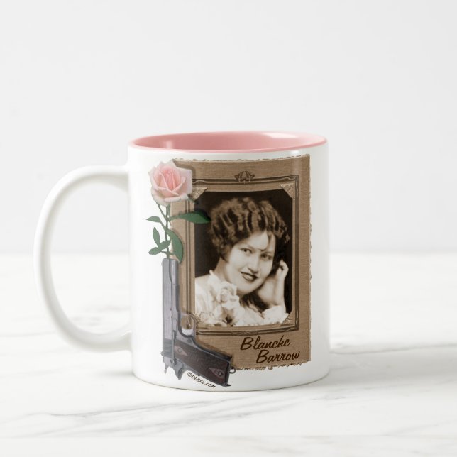 Blanche Barrow Two-Tone Coffee Mug (Left)