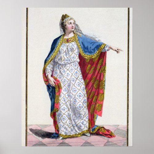 Blanche de Castile 118588_1252 Queen of France Poster
