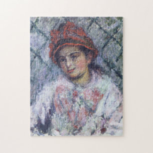 Blanche Hoschede Monet Fine Art Jigsaw Puzzle
