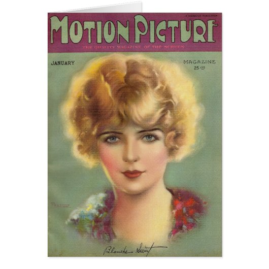 Blanche Sweet Silent Star Card (Front)