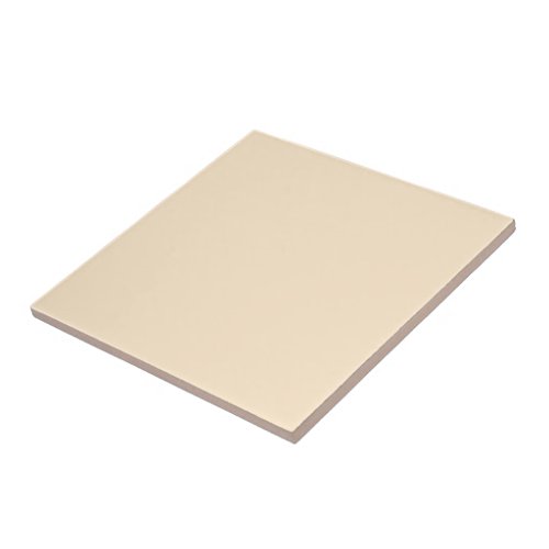 Blanched almond  solid color  ceramic tile