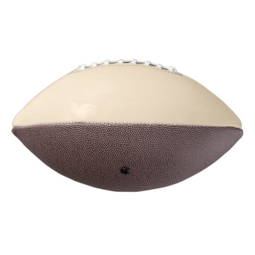 Blanched almond  solid color  football
