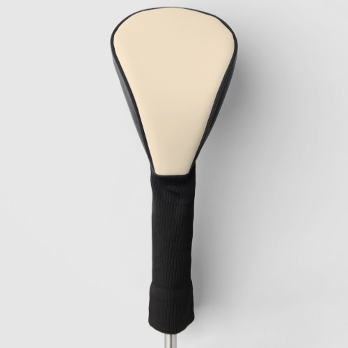 Blanched almond  solid color  golf head cover