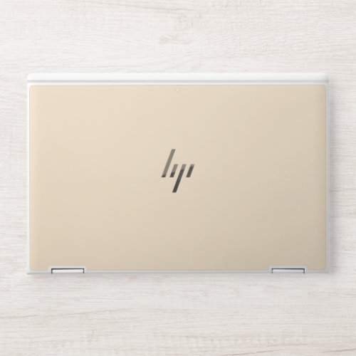 Blanched almond  solid color  HP laptop skin