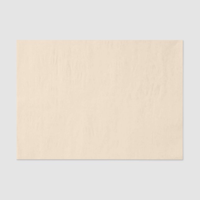 Blanched almond  (solid color)  tissue paper (Front)