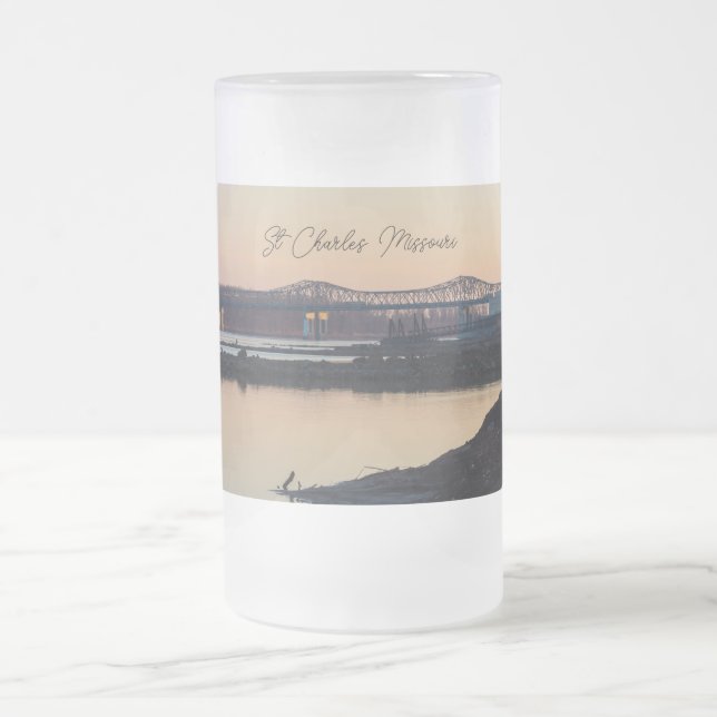 Blanchette And Missouri River Frosted Mug (Center)