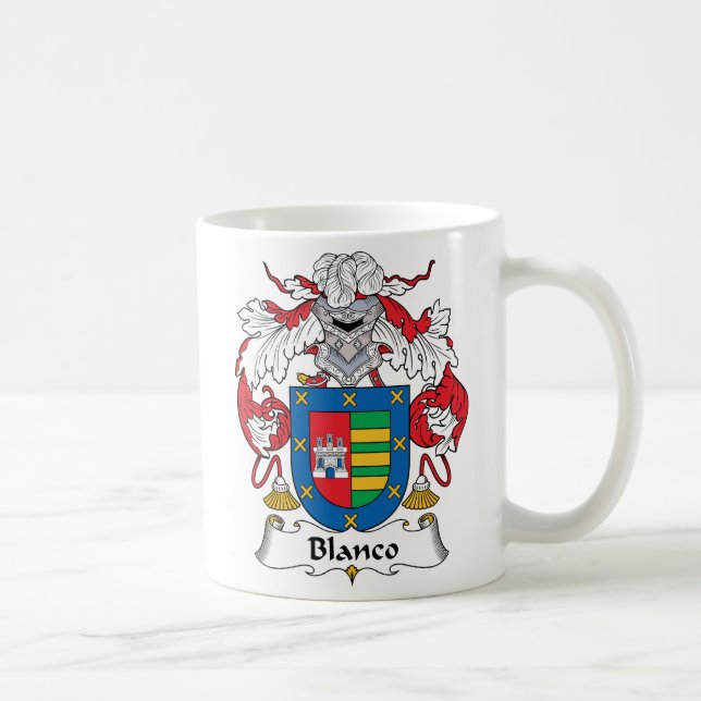 Blanco Family Crest Coffee Mug (Right)