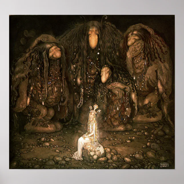 Bland Tomtar och Troll Poster | Zazzle