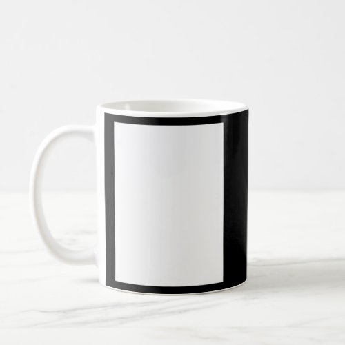 Blank Abstract White Square Space Graphic Fashion  Coffee Mug