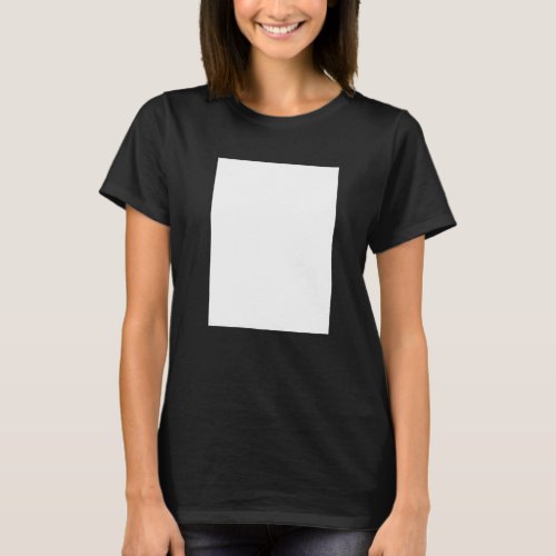 Blank Abstract White Square Space Graphic Fashion T_Shirt