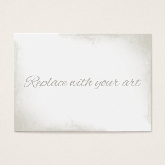 Blank ACEO Artist Trading Card Grunge Corners (Front)