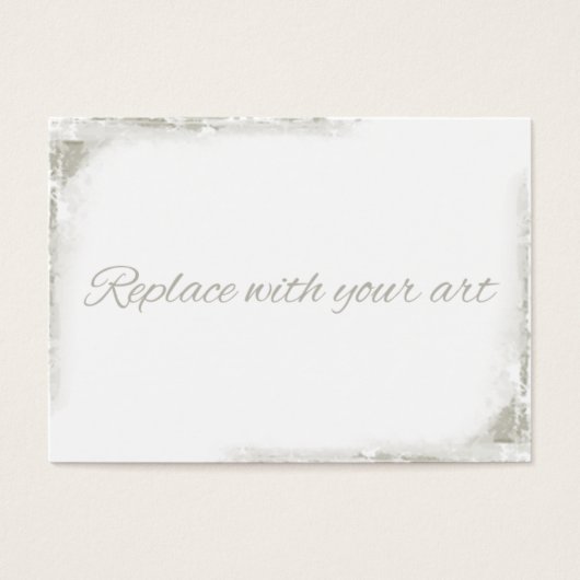 Blank ACEO Artist Trading Card Grunge Corners3 (Front)