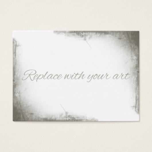 Blank ACEO Artist Trading Card Grunge Corners4 (Front)