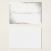 Blank ACEO Artist Trading Card Grunge Corners5 (Front & Back)