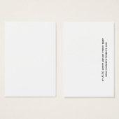 Blank ACEO ATC Artist Trading Cards (Front & Back)