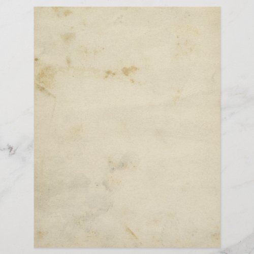 Blank Antique Aged Paper Flyer