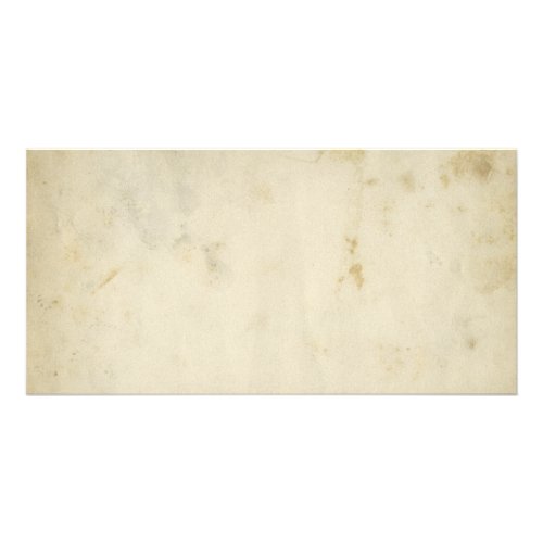 Blank Antique Aged Paper Photo Card