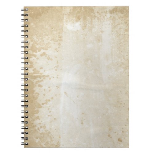 Blank Antique Stained 1800s Paper Notebook