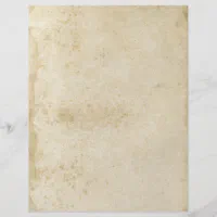 Blank Yellowed Antique Paper