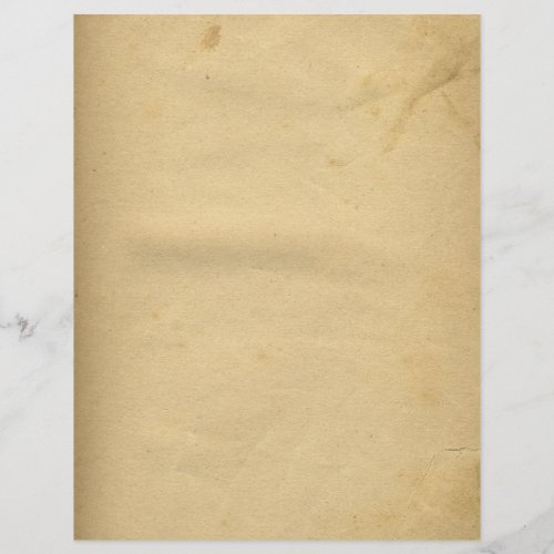 Blank Antique Stained 1880s Paper