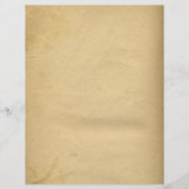 Blank Antique Stained 1880's Paper (Front)