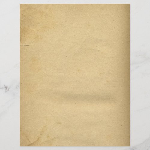 Blank Antique Stained 1880s Paper