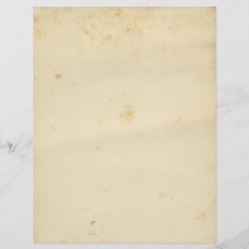 Blank Antique Stained Crinkled Flyer