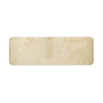 Blank Antique Stained Paper Label by camcguire at Zazzle