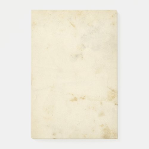 Blank Antique Stained Paper Post_it Notes