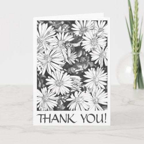 Blank Art Card Wildflower Customized Greeting Card