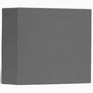 Blank Ash Linen Fabric Texture Minimalist Clean 3 Ring Binder