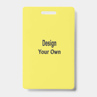 Blank Badge