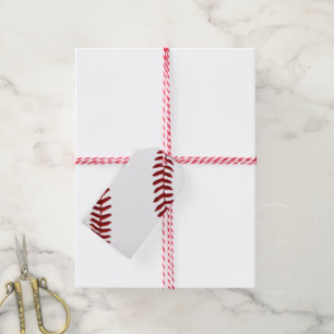 Blank Baseball Gift Tags, Handwrite, ADD Your TEXT Gift Tags