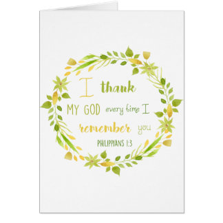 Awesome 55 Verse For Thank You Card