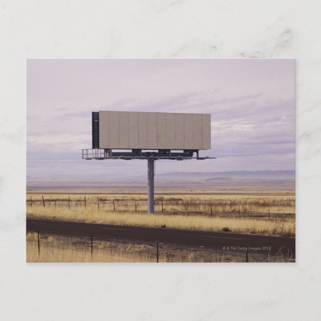 Blank Billboard Postcard (Front)