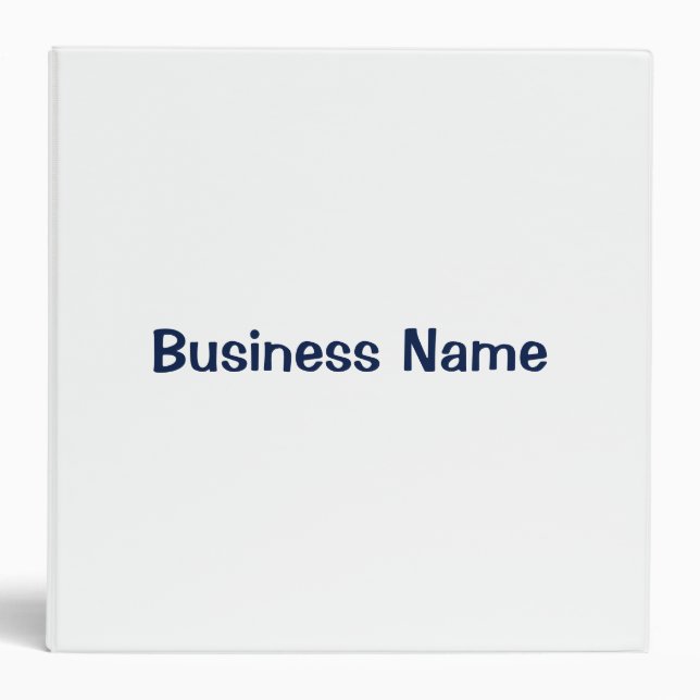 Blank Binder (Front)