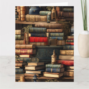 Blank Books in Library Card